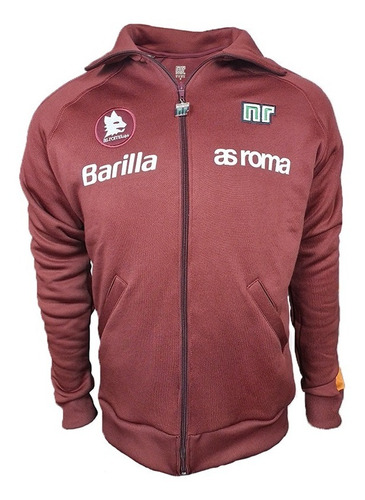 Campera Nr Retro Roma Futbol Italia Talle M Viejaguardia