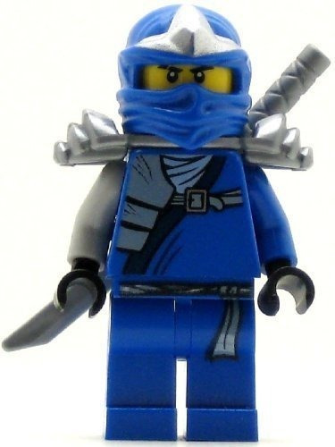 Minifigura Lego Ninjago Jay Zx Con Armadura Y Espada De Kata