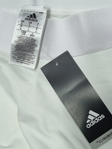 Pantalón De Comprenssion adidas De Hombre Talle L Blanco
