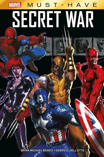 Marvel Must-have: Secret War, De Gabrielle Dellotto, Brian Michael Bendis. Editorial Panini Comics, Tapa Dura En Español