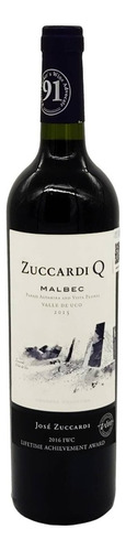 Vinho Malbec Zuccardi adega Familia Zuccardi 750 ml em um estojo de papelão