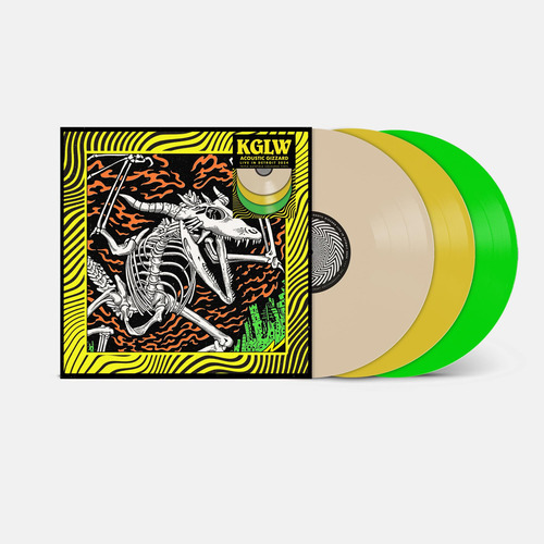 Vinyl Acoustic Gizzard Live In Detroit 2024 Triple Gatefold