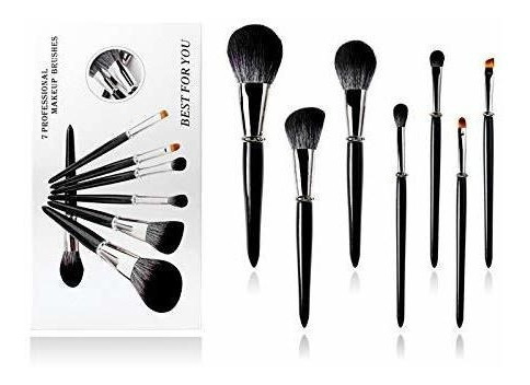 Pinceles De Maquillaje Mikoo-remei, 7pcs Correctores De Cont