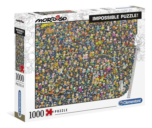 Rompecabezas Clementoni Puzzle Imposible 1000 Pz Mordillo