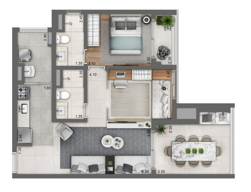 Imagem 14 de 19 de Apartamento - Ap04732 - 68432697