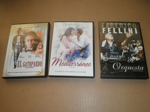 Clasicos Del Cine Italiano Coleccion Volumen 1 | 3 Dvd´s (Usado)