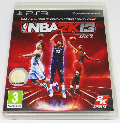 Imagen 1 de 3 de Nba 2k13 Standar Edition Ps3 Fisico