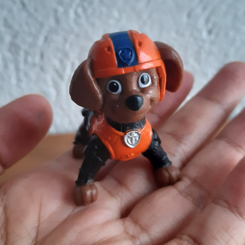 Figura Perrito Zuma Patrulla Canina Paw Patrol 4.5 Cm (Usado)