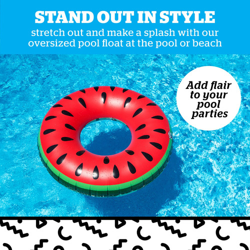 Bigmouth Inc. Flotador Inflable De Piscina Sandia