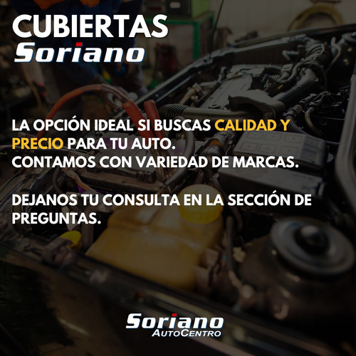 Juego De 2 Neumáticos Soriano 155/70 R13