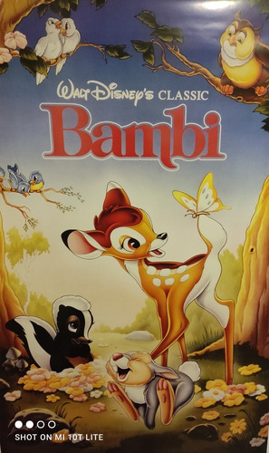 Imagen 1 de 3 de Poster Bambi B4 /solocachureos