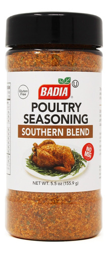 Sazonador P/pollos Poultry Seasoning 155g Sin Gluten Badia