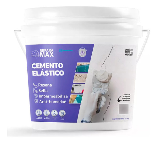Resanador Reparamax Grietas Y Fisuras Paredes Interior 1.5k