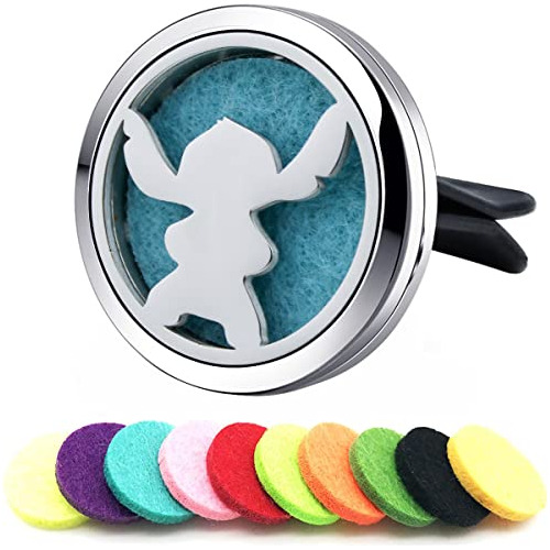 Difusor De Aromaterapia Coche De Lilo Y Stitch - Clips ...