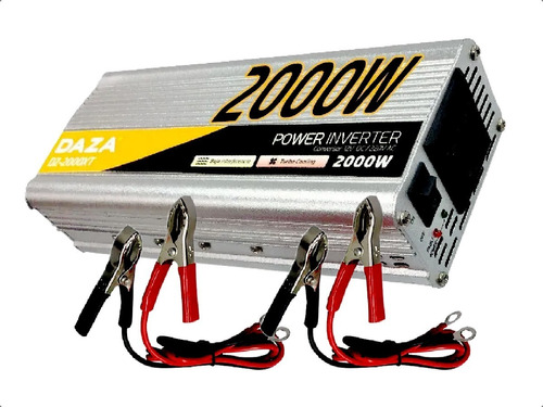 Inversor Conversor Transformador 12v A 220v 2000w Auto Turbo