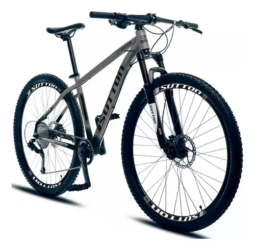 Bicicleta Aro 29 Sutton 1 X 9v Hidráulico Shimano K7 11/40 Cor Grafite Tamanho do quadro 17