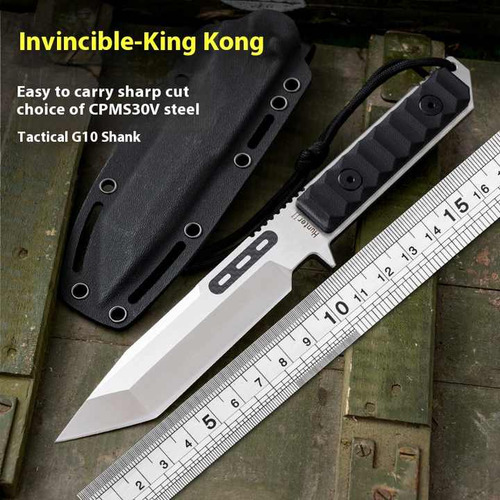 Faca Hunter I I Cpms30v G10 7mm 29cm Fulltang