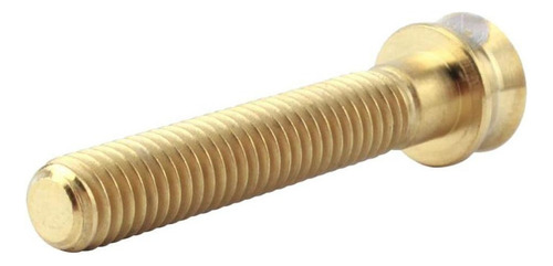 2 Tornillos De Titanio Para Columna De Bicicleta M6x35mm
