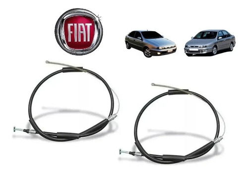 Kit X 2 Cables De Freno Fiat Marea Brava