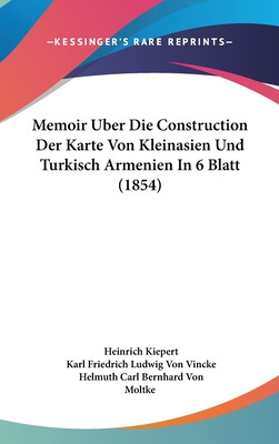 Libro Memoir Uber Die Construction Der Karte Von Kleinasi...