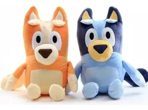 2 Piezas Bluey & Bingo Juguete De Peluche De 28cm