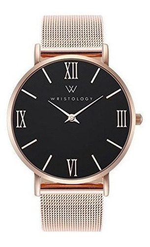 Wristology Stella Rose Romana Mujer Oro Negro Caramba Reloj