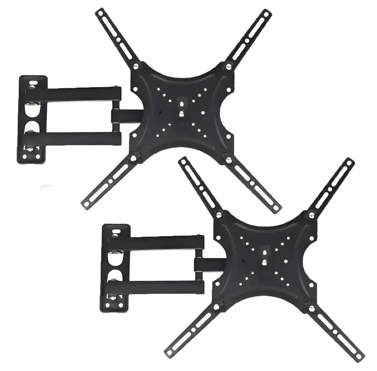 Soporte Tv X2 Ud 14 26 32 40 42 43 49 50 55 Brazo Movil Home Veoquiero