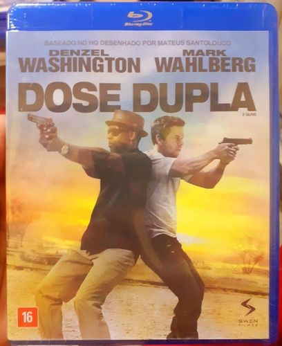 Blu-ray: Dose Dupla - Denzel Washington - Lacrado, Original 