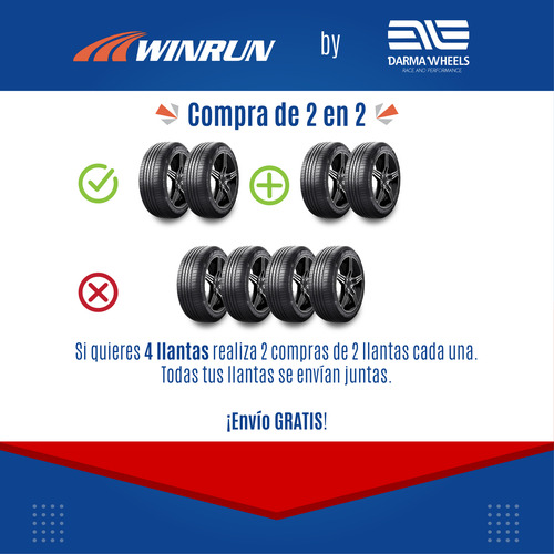 Paquete De 2 Llantas 235/70r16 106t Winrun Maxclaw A/t Auto