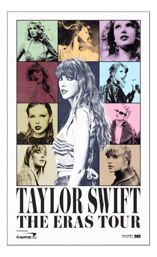 Poster Taylor Swift 40x65cm The Eras Tour --- Plastificado