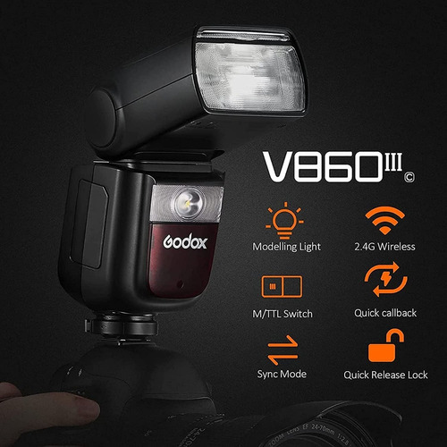 Flash Godox V860 Ii Ving Ttl Litio-ion Para Sony - Envios