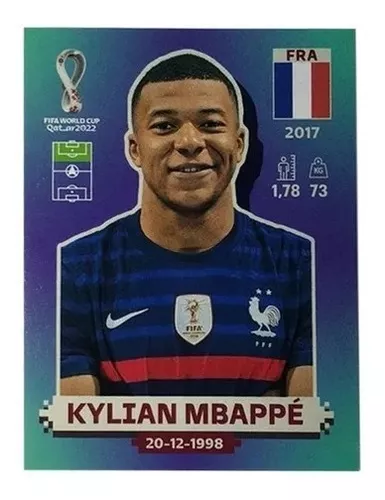 Figurinha Do Mbappe Copa Mundo Do Qatar 2022 - Fra19