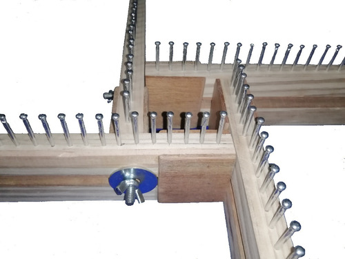 Bastidor De 55 Clavos Ajustable Y Desarmable