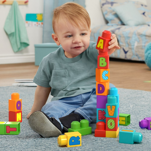 Mega Bloks Juguete De Construcción Abc 30 Bloques