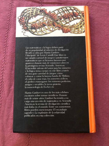 Miscelánea Matemática. Martín Gardner. Salvat (Usado)
