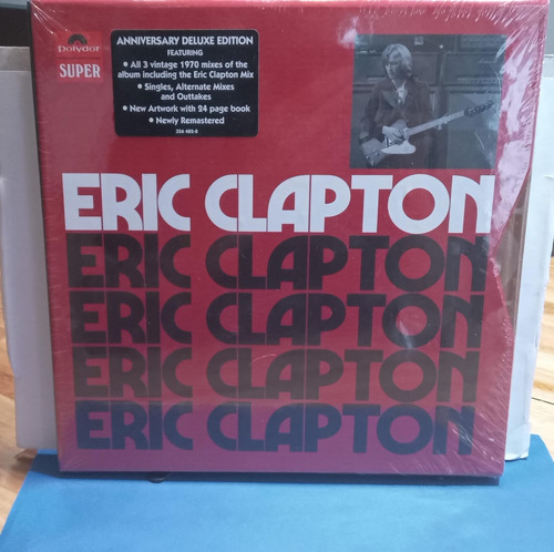 Eric Clapton - Box Set Anniv Deluxe Edition 4 Cd Importado