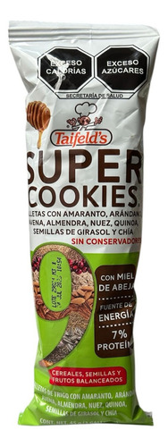 Galletas Con Amaranto Super Cookies 45g