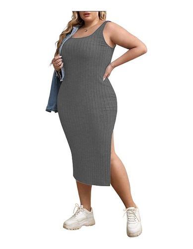 Vestido Casual Juvenil De Verano Plus Size V001