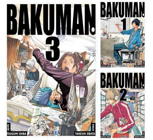 Bakuman Tomos 1 Al 3 Ivrea 