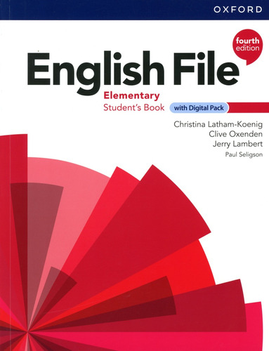 English File Elementary Book - With Digital Pack/4°ed.nov.20