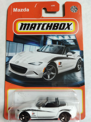 Matchbox 15 Mazda Mx-5 Miata Blanco 61/102 Mb7