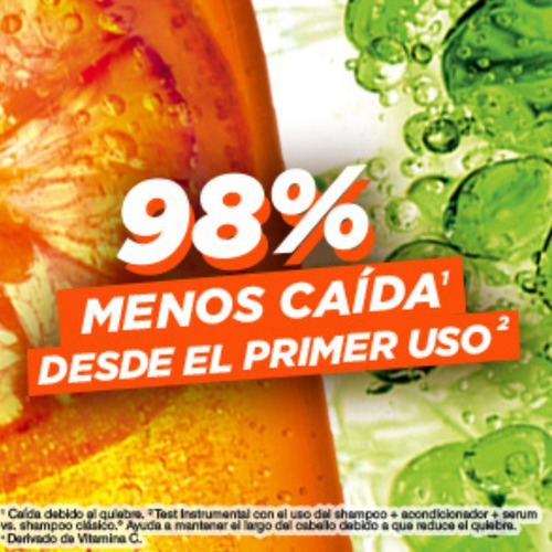 Garnier Fructis Shampoo Stop Caída Vitamina C +taurina 650ml