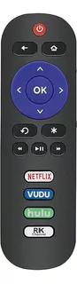 Rc280 Replaced Remote Control Fit For Tcl Roku Smart Tv 5...