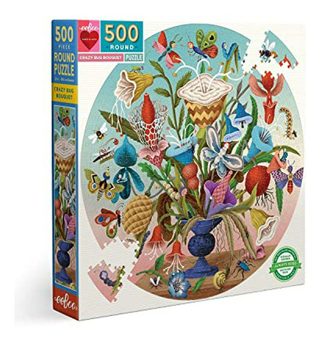 Puzzle Crazy Bug Bouquet 500 Piezas