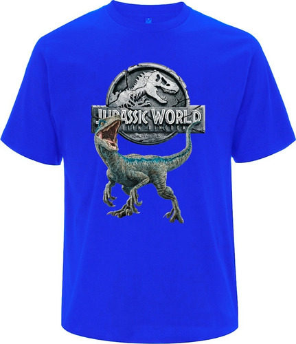 Remera Adulto Jurassic World Dominion Algodón Colores Varios