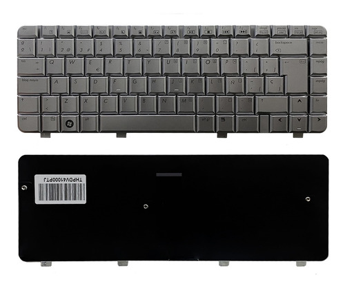 Teclado Hp Pavilion Dv4 Dv4-1203tx Dv4-1204au Plata Español