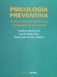 Libro Psicología Preventiva De  Buela Casal Gualberto Fernán