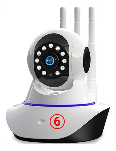 6 Cámaras De Seguridad Camara Profesional Wifi Ip Hd Sensor