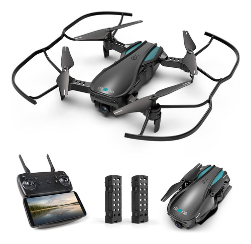 Drone Con Cmara 1080p Para Adultos, Plegable, Rc Cuadricpter