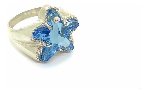 Imagen 3 de 9 de Anillo De Plata 925 Con Cristal Austriaco